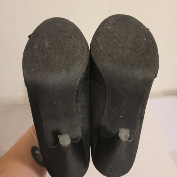 Rocket Dog K9 Black Twist Knot High Heels Size 7.5 - Picture 7 of 7